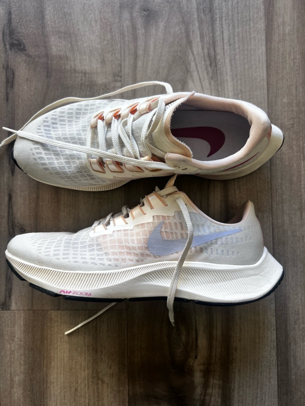 Nike Air Zoom Pegasus 37 Running Shoes in Pale Ivory 9.5